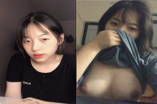 Đang học bạn trai yêu cầu tự sướng