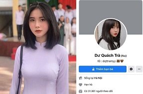 Dư Quánh Trà học sinh cấp 3 bị tung clip sex