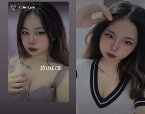 Full clip sex Khánh Lyn khoe lồn to