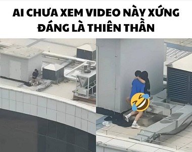 Họ chịch nhau trên sân thượng